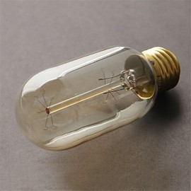 T45 40W E27 Vintage Edison Bulbs Incandescent Bulbs (AC220-240V)