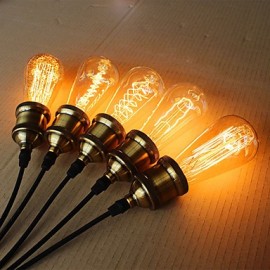 ST64 Foliage Edison Light Bulbs 220V-240V E26-E27 40W Edison Bulb