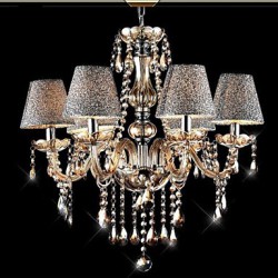 40W Modern/Contemporary/Classic/Vintage Crystal Electroplated Glass Chandeliers