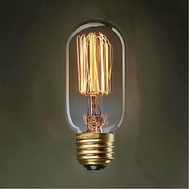 25W T45 Tungsten Bulb 13 Anka Classic Incandescent Light Bulbs E27 Born Around Si Aidi
