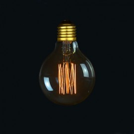 G80 13AK 40W Antique Edison Silk ball Bubble Lamp(85V-265V)