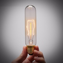 Pure Cupper Lamp Cap Retro Vintage E27 Artistic Filament Bulb Industrial Incandescent Light Bulb 40W