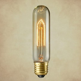 Pure Cupper Lamp Cap Retro Vintage E27 Artistic Filament Bulb Industrial Incandescent Light Bulb 40W