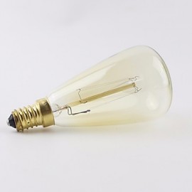 E14 25W St48 Yellow Light Bulb Edison Small Screw Cap Retro Chandelier Decorative Light Bulbs