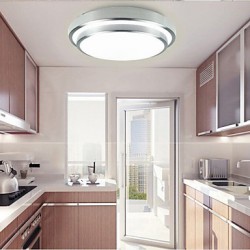 Flush Mount Lights LED 18W Bathroom Kitchen Light Round Simple Modern Diameter 35CM