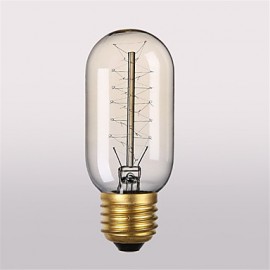 T45 E27 40W Incandescent Light Bulbs Antique Vintage Retro Edison Light Bulbs(220-240V)