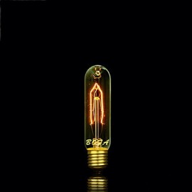 T10 60W 110V-240V Tube Edison Retro Decorative Light Bulbs