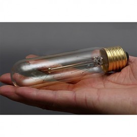 T10 60W 110V-240V Tube Edison Retro Decorative Light Bulbs