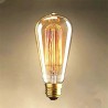 40W Edison ST64 Straight Wire light Bulbs for Sale Edison Art Decoration Light