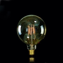 G125 13AK 25W Antique Edison Silk ball Bubble Lamp(85V-265V)