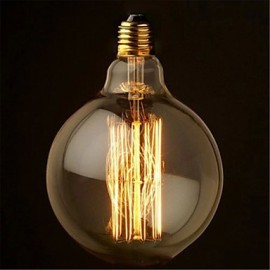 G80 E27 40W Incandescent Vintage Light Bulb for Household Bar Coffee Shop Hotel (AC220-240V)