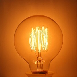 G80 E27 40W Incandescent Vintage Light Bulb for Household Bar Coffee Shop Hotel (AC220-240V)