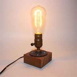 ST64 Leaf 40W E27 Vintage Retro Incandescent Filament Edison Lamp Bulb(AC220-240V)