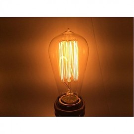 E27 AC220-240V 40W ST58Z Incandescent Light Bulbs Lighting Antique Edison Halogen Bulbs
