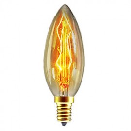 C35 40W E14 Incandescent Bulb Retro Edison Light Bulb(AC220-240V)