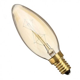 C35 40W E14 Incandescent Bulb Retro Edison Light Bulb(AC220-240V)