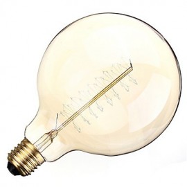G125 40W E27 Vintage Edison Bulb Retro Lamp Incandescent Light Bulb (AC220-240V)