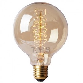 G125 40W E27 Vintage Edison Bulb Retro Lamp Incandescent Light Bulb (AC220-240V)