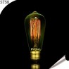 ST58 E27 40W Edison Art Deco Tungsten Light Source (85V-265V)