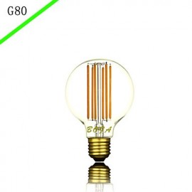 G80 6 w LED New Design LED Household Decorative Lighting Filament Bulbs (85V-265V)