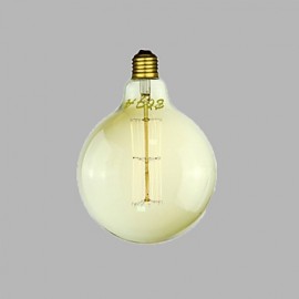 G125 13AK 40W Antique Edison Silk ball Bubble Lamp(85V-265V)