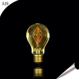 BOFA19 LED4W Antique Edison Silk ball Bubble Lamp(85V-265V)