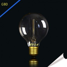 G80 13AK 25W Antique Edison Silk ball Bubble Lamp(85V-265V)