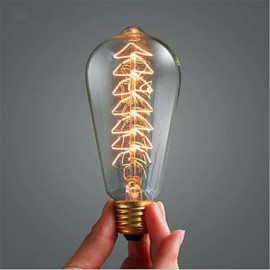 ST64 Christmas Tree Edison Creative Retro Decorative Light Bulbs(E27 40w)