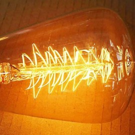 ST64 Christmas Tree Edison Creative Retro Decorative Light Bulbs(E27 40w)