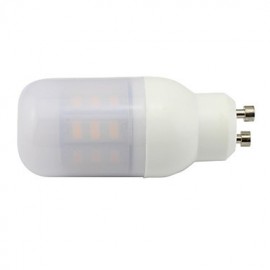 E26/G9/GU10 3.6W 27x5730SMD 400LM 3000~3500K Warm White Light LED Corn Frosted Cover bulb AC 110V~120V