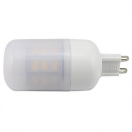 E26/G9/GU10 3.6W 27x5730SMD 400LM 3000~3500K Warm White Light LED Corn Frosted Cover bulb AC 110V~120V