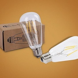 6W Retro Edison E27 Creative Glass Pacifier Light Bulb