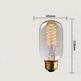 40W Edison Antique Tungsten Light Bulb