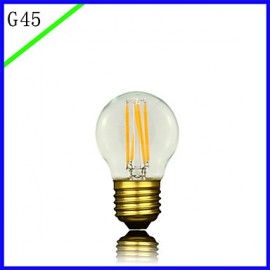 G45 LED 3W Antique Edison Silk ball Bubble Lamp(85V-265V)