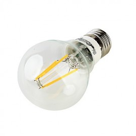 2PCS E27 4xCOB 4W 400LM 3000K Warm White Globe Bulbs Edison LED Filament Light(85-265v)