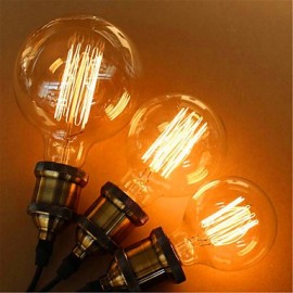 G95 E27 40W Retro Creative Art Personality Decorative Incandescent Lamp