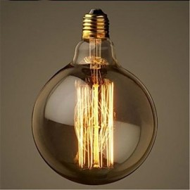 G125 40W E27 Incandescent Bulb Retro Edison Bulbs(AC220-240V)