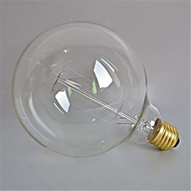 G125 40W E27 Incandescent Bulb Retro Edison Bulbs(AC220-240V)