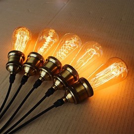 E27 40W ST64 Leaves Edison Light Bulb