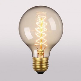 G80 E27 40W Retro Creative Art Personality Decorative Incandescent Lamp