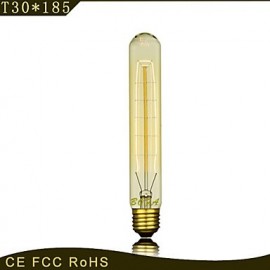 T30 E27 25W Edison Art Deco Tungsten Light Source (85V-265V)