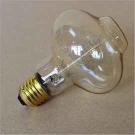 E27 AC220-240V D80 40W Warm Yellow Lanterns Around The Wire Back To The Decorative Lamp 1pcs
