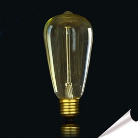 ST64 13 AK 25W Incandescent Light Bulbs Silk Antique Edison Light Bulb(Assorted Colors)