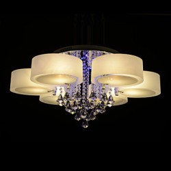 Remote Control Flush Mount Crystal / LED Included Modern/Contemporary