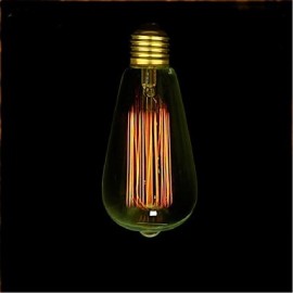 E27 AC220-240V 40W Incandescent Light Bulbs Lighting Antique Edison Halogen Bulbs