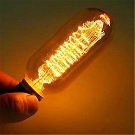 Industrial Designer Retro Edison Lamp / Tungsten Filament Incandescent Lamp 40W 220V