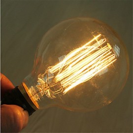 G95 E27 40W Vintage Edison Bulb Retro Lamp Incandescent Light Bulb (220-240V)