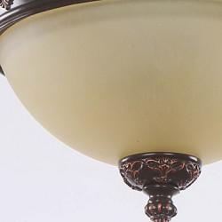 33*20CM Europe Type Style Rural Classical Absorb Dome Light LED Lamp