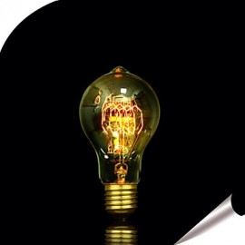 E27 40W A19 Edison Tungsten Filament Bulb 60