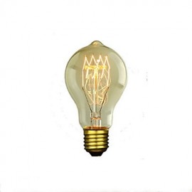 E27 40W A19 Edison Tungsten Filament Bulb 60